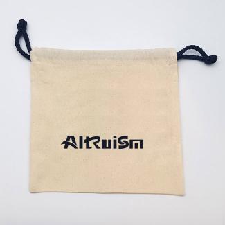 100% Twill Cotton Drawstring Bags - Reusable Gift Bags, Custom Logo Fabric Pouches for Packaging, Travel, Jewelry Storage 
