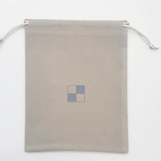 Knitting Cloth Flocking Drawstring Bags - Reusable Gift Bags, Custom Logo Fabric Pouches for Packaging, Travel, Jewelry Storage 