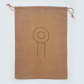 Single-sided Suede Drawstring Bags - Reusable Gift Bags, Custom Logo Fabric Pouches for Packaging, Travel, Jewelry Storage 
