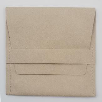 Suede Envelope Pouch – Elegant Microfiber Storage for Jewelry & Gifts