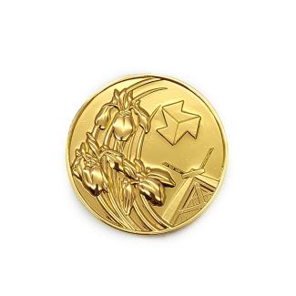 Custom Gold Plated Commemorative Coin – Dutch Elements Design – Tourist Souvenir, Promotional Gift, Custom Metal Coin图片待修改5.18